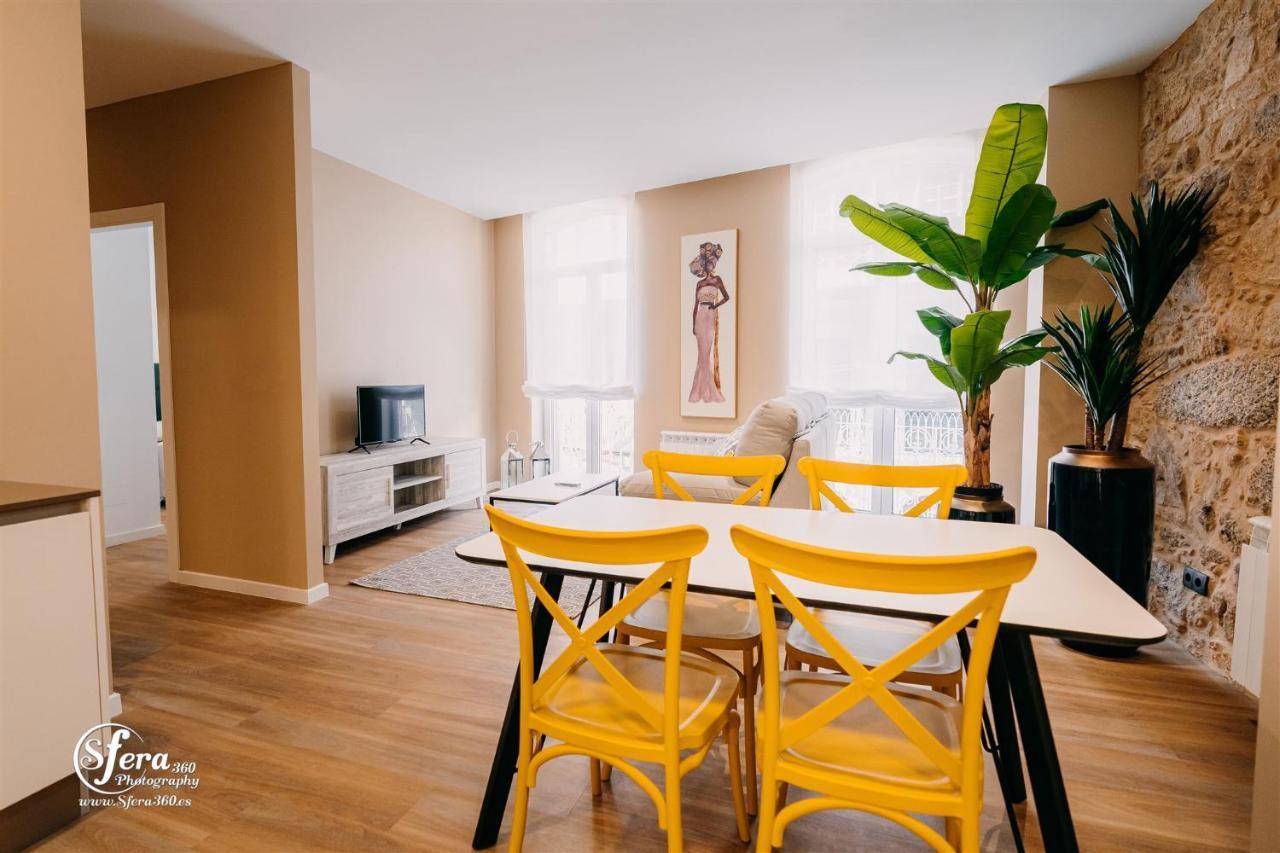 Apartamentos Rua Vella Caldas de Reis Kültér fotó