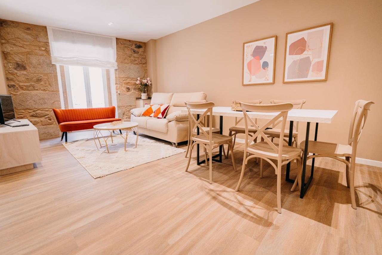 Apartamentos Rua Vella Caldas de Reis Kültér fotó